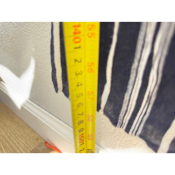 Altar’d State Women’s Black & White Striped Jumpsuit Size Medium - Picture 3 of 4